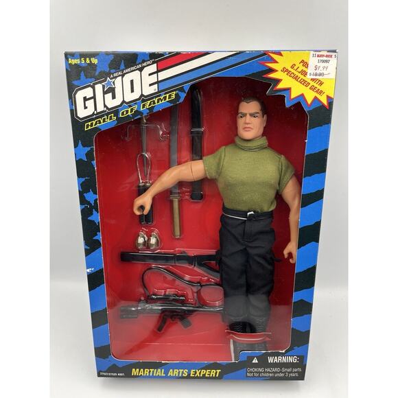 Martial Arts Expert 12" G.I. JOE COBRA Hall of Fame Collection Kenner 1995 - Picture 1 of 11